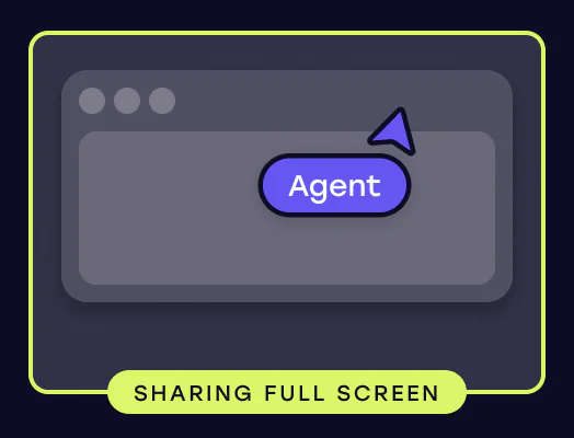 Full device screen share