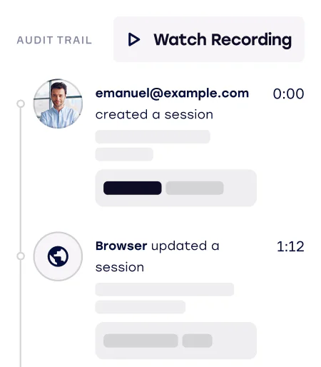 Audit trail